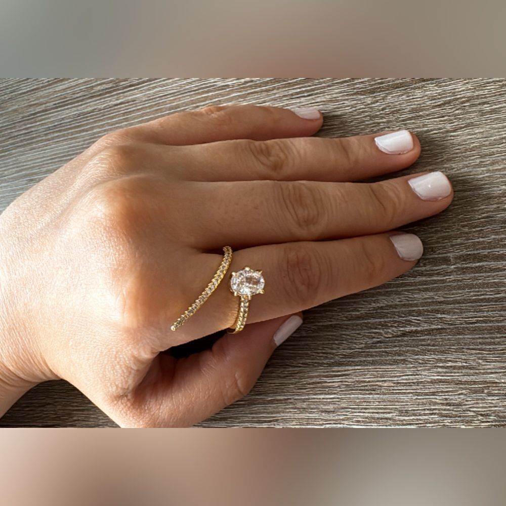 Trendy style ring A656 - Picture 3 of 4